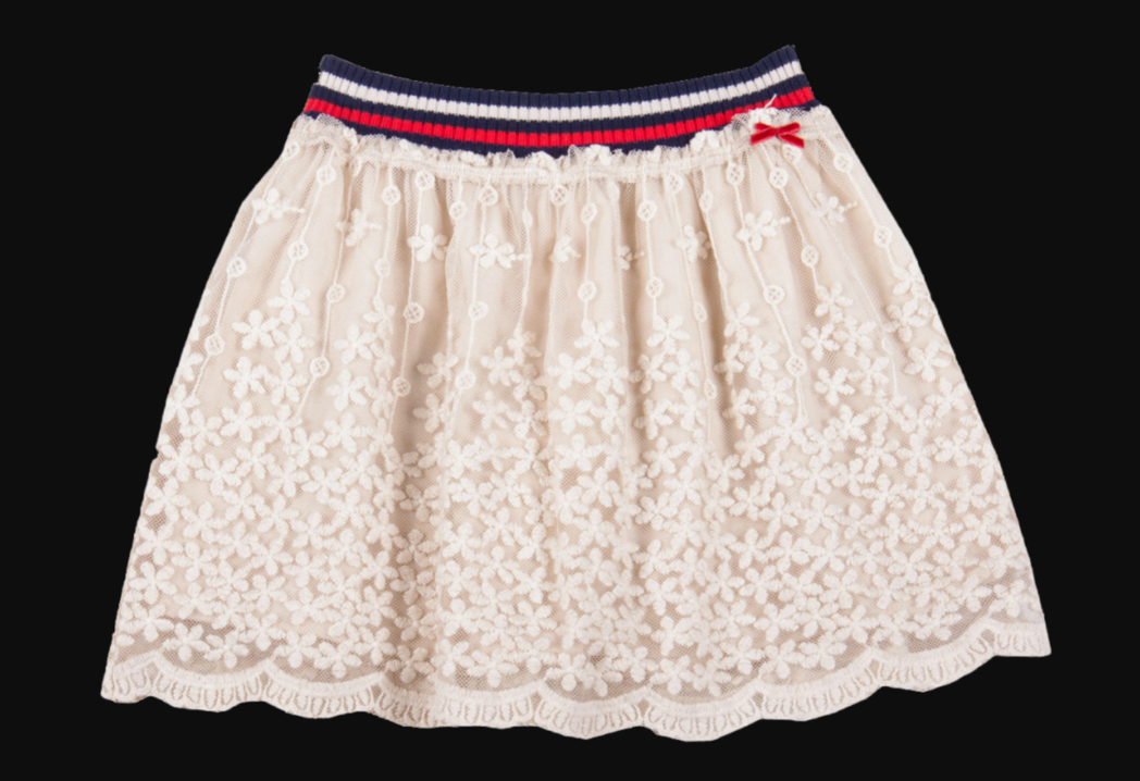 Lace Skirt White