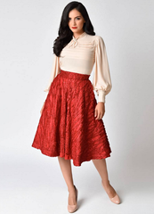 Ribbon Skirt Red
