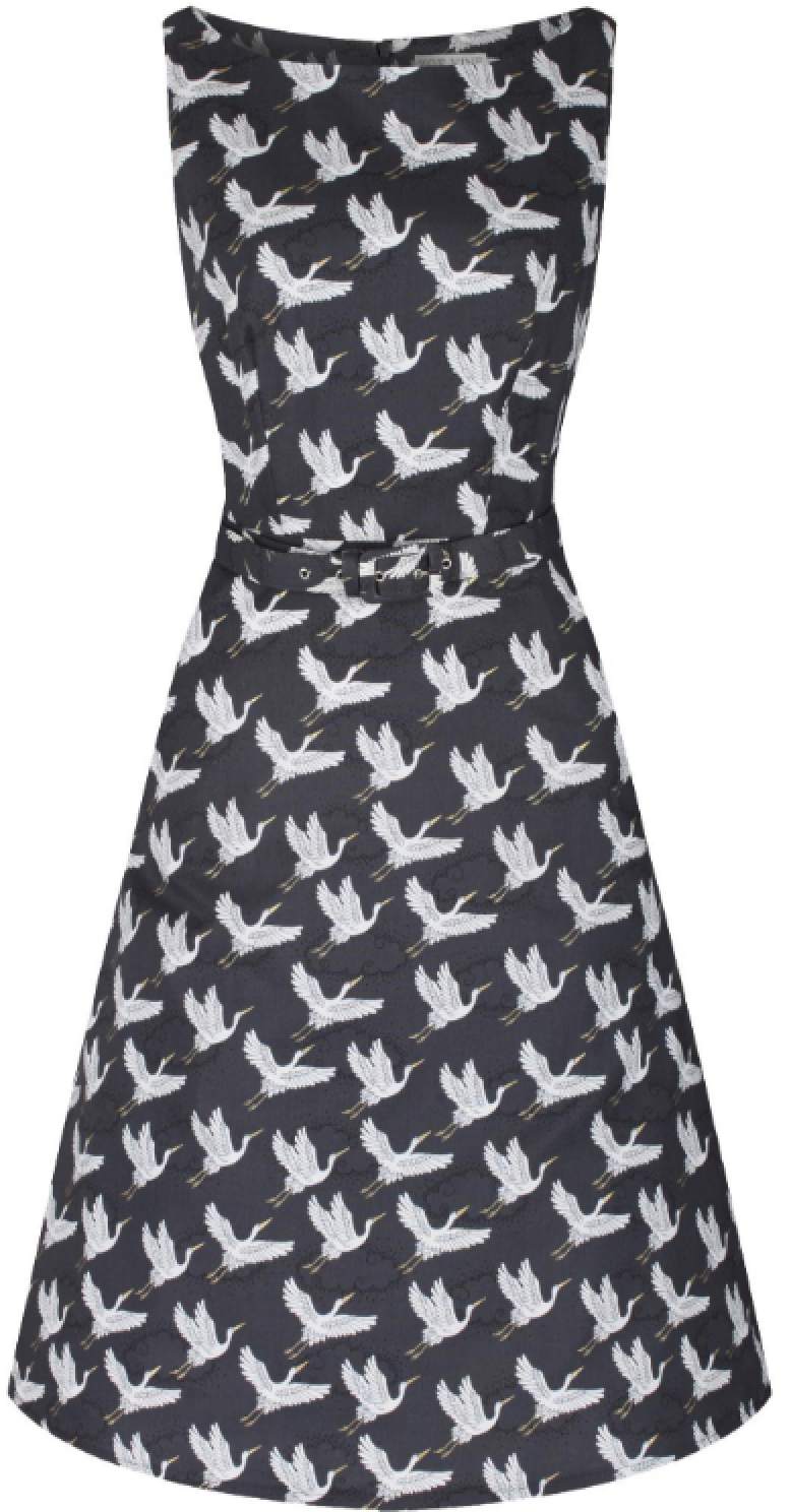 Crane Dress Grey