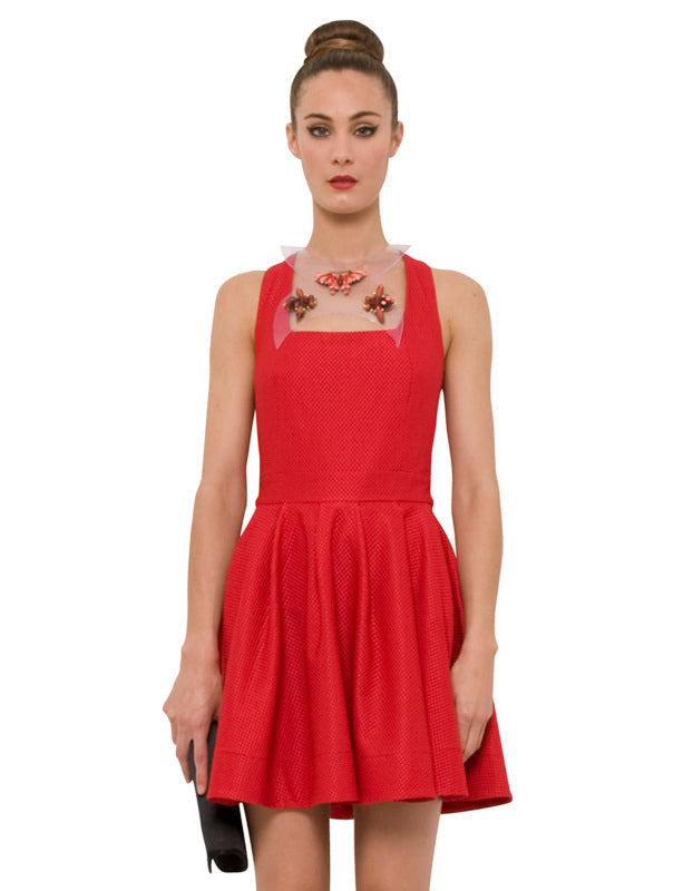 Venecia Dress Red