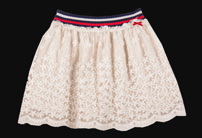 Lace Skirt White