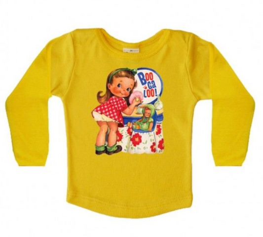 Long Sleeves Beauty Yellow