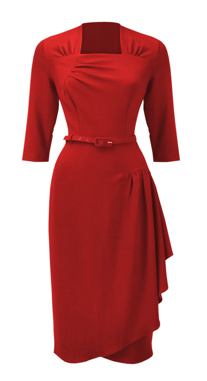 Ohara Dress Red