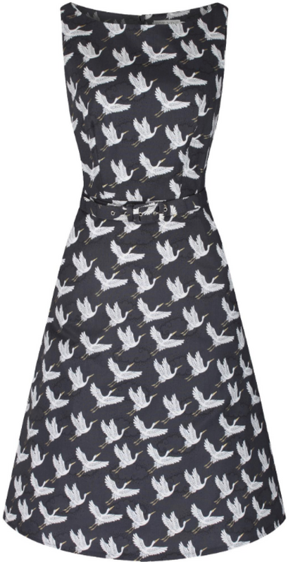 Crane Dress Grey