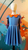 Daisy Orange Blue Dress