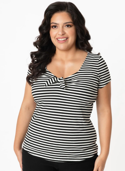 Black Stripe/Small Bow