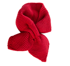 Scarf Wool Red